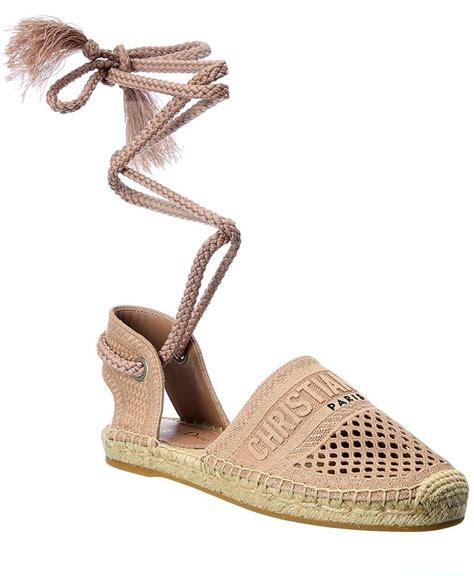 christian dior granville espadrille|dior espadrilles sandals.